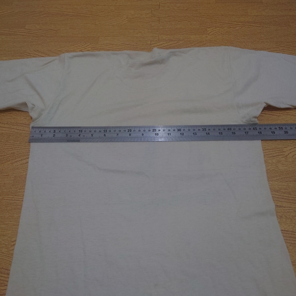 Vintage America Project Single Stitch Puerto Rico Tourist T-Shirt Cream Small - Picture 10 of 11